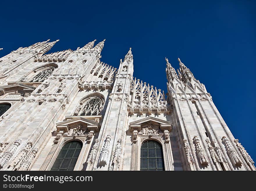 Cathedral in Milan.