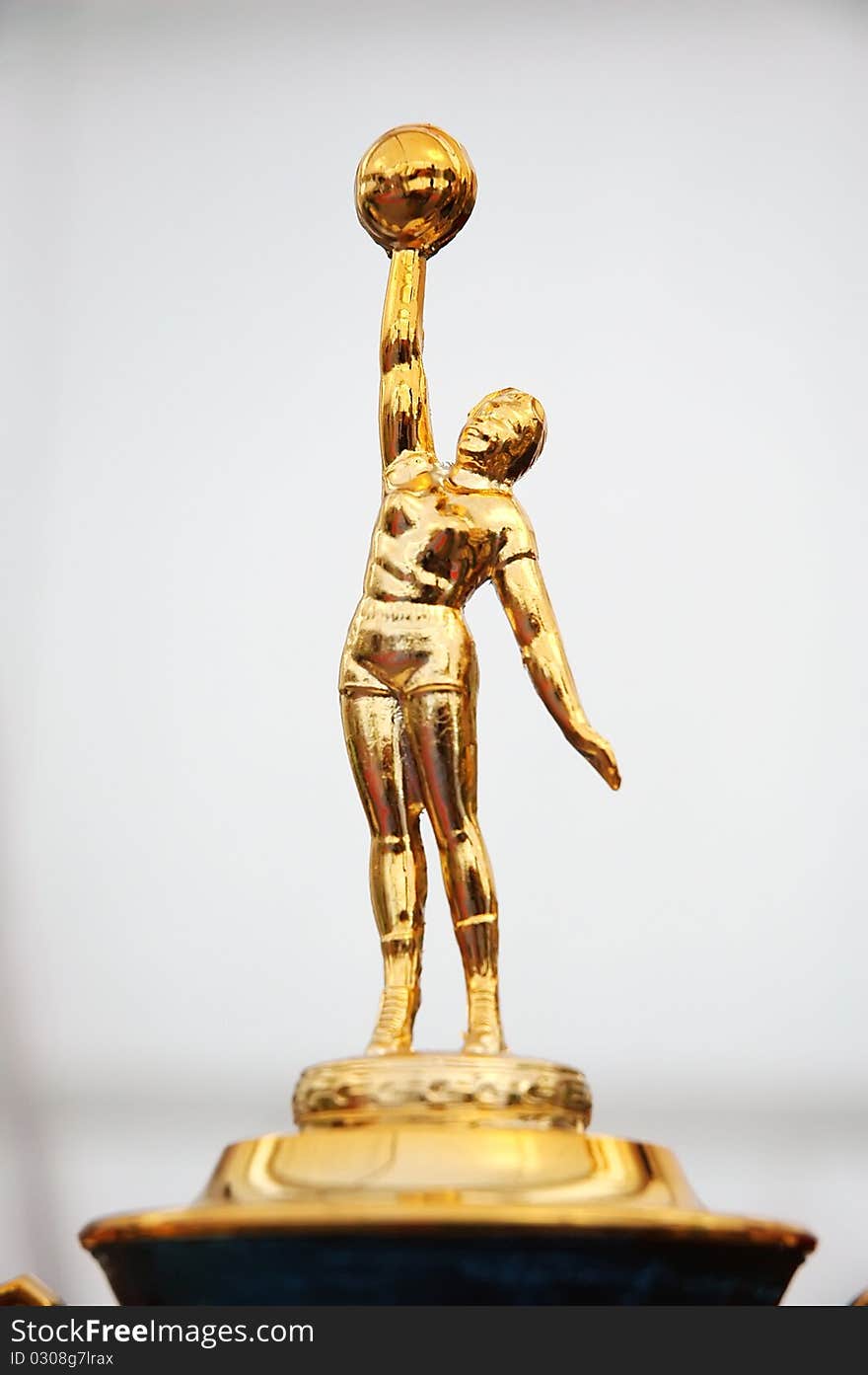 Statue on the trophy award