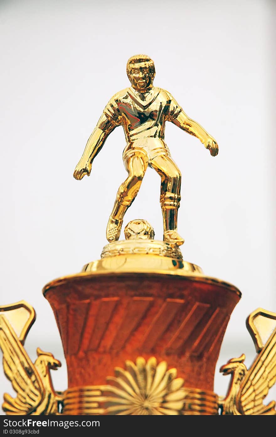 Statue On The Trophy