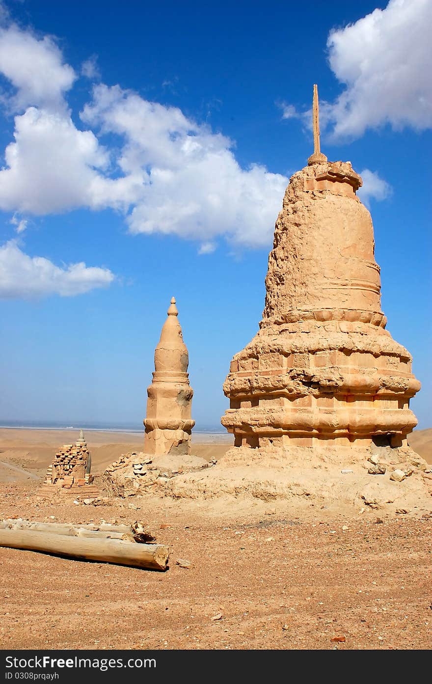 Soultower， Stupa in tibet temple