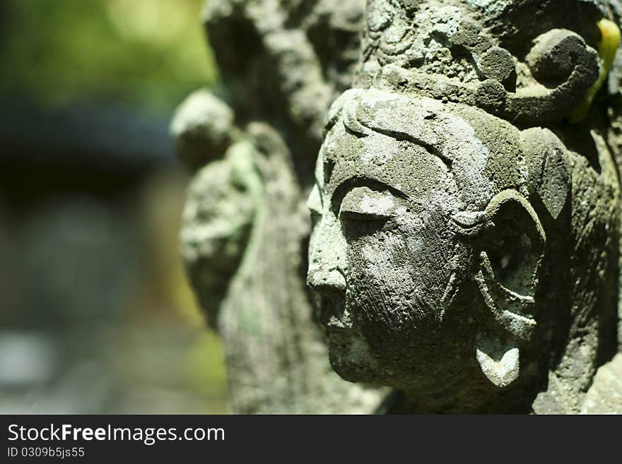 Buddha statue in sunny day at Kamakura