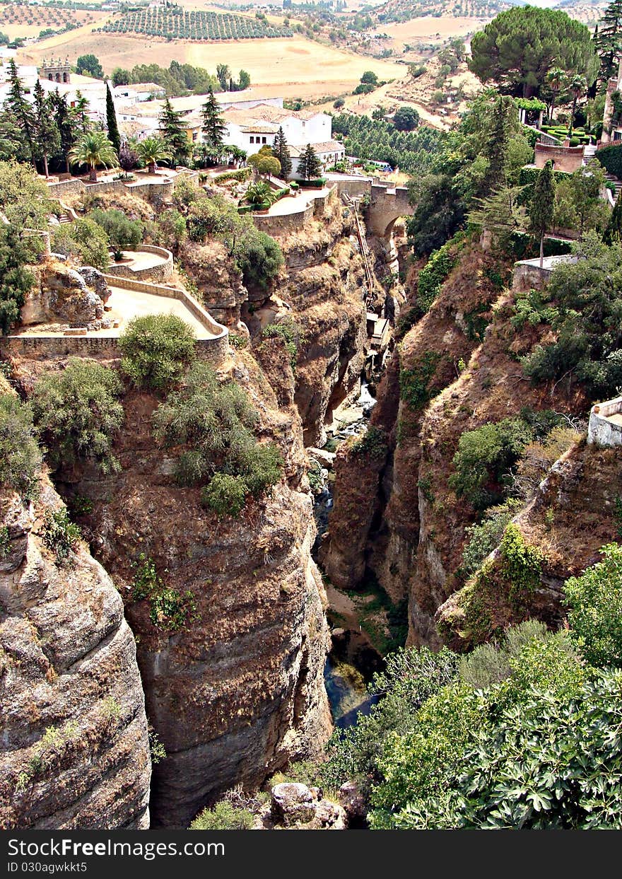 Andalusian canyon