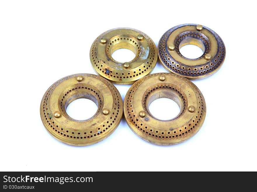 Brass gas burners