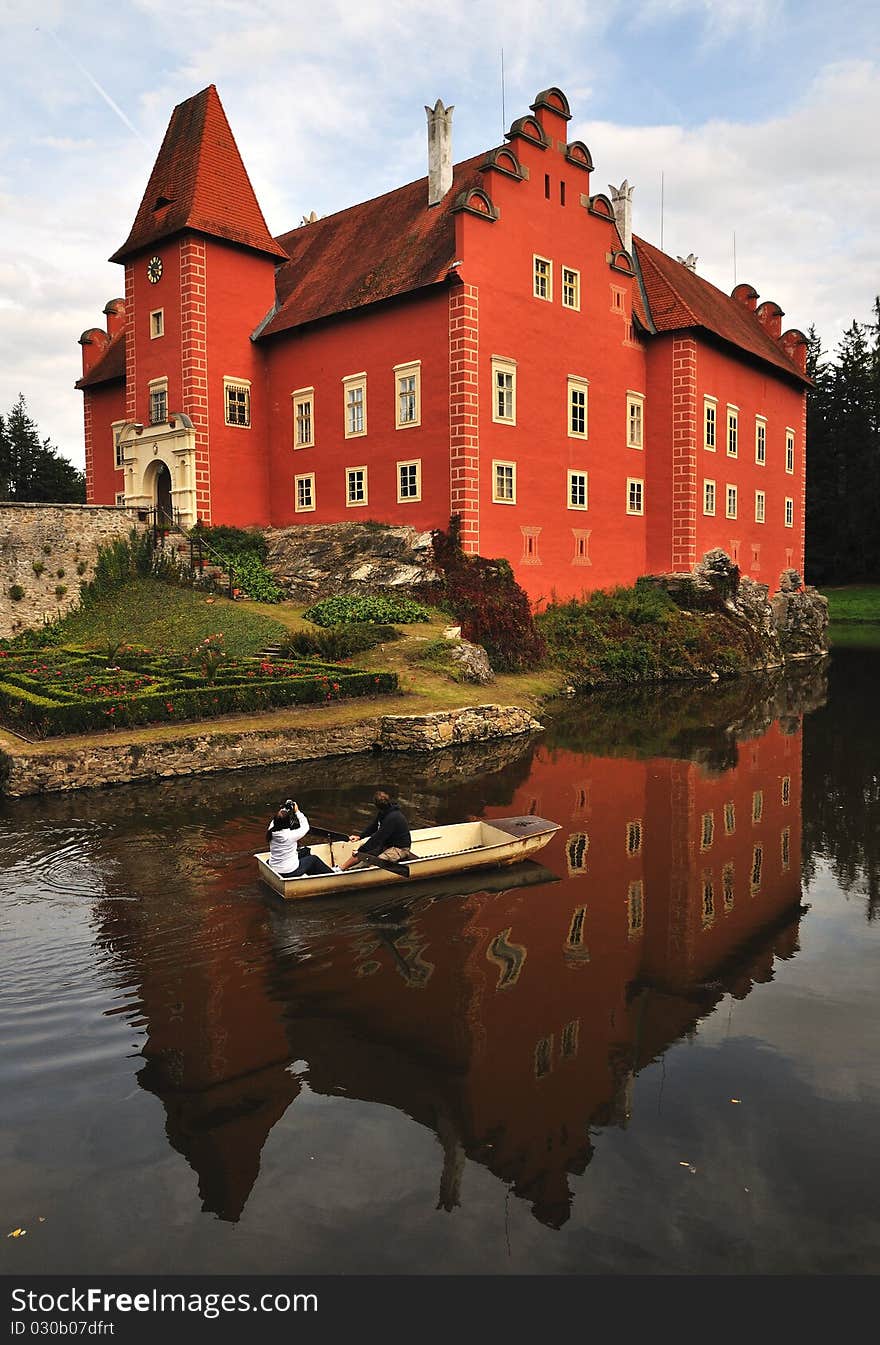 Romantic Red Chateau