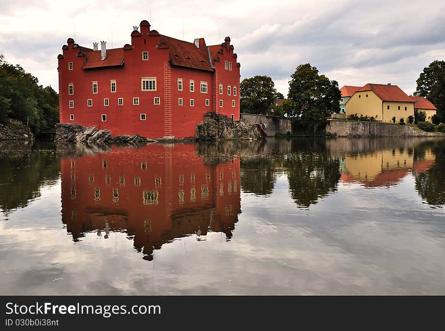 Romantic Red Chateau