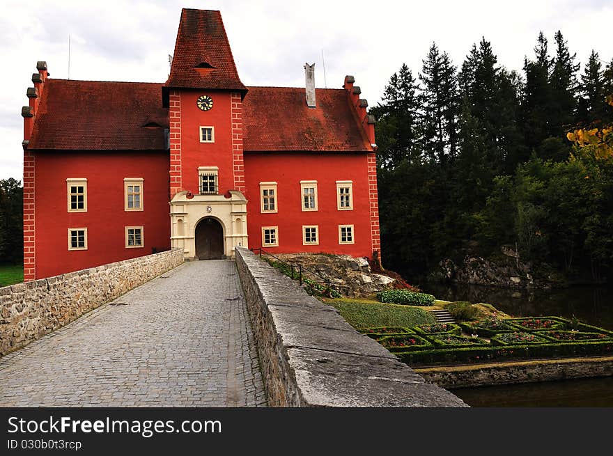 Romantic Red Chateau