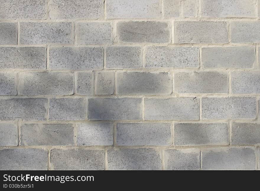 Grey Brick Wall