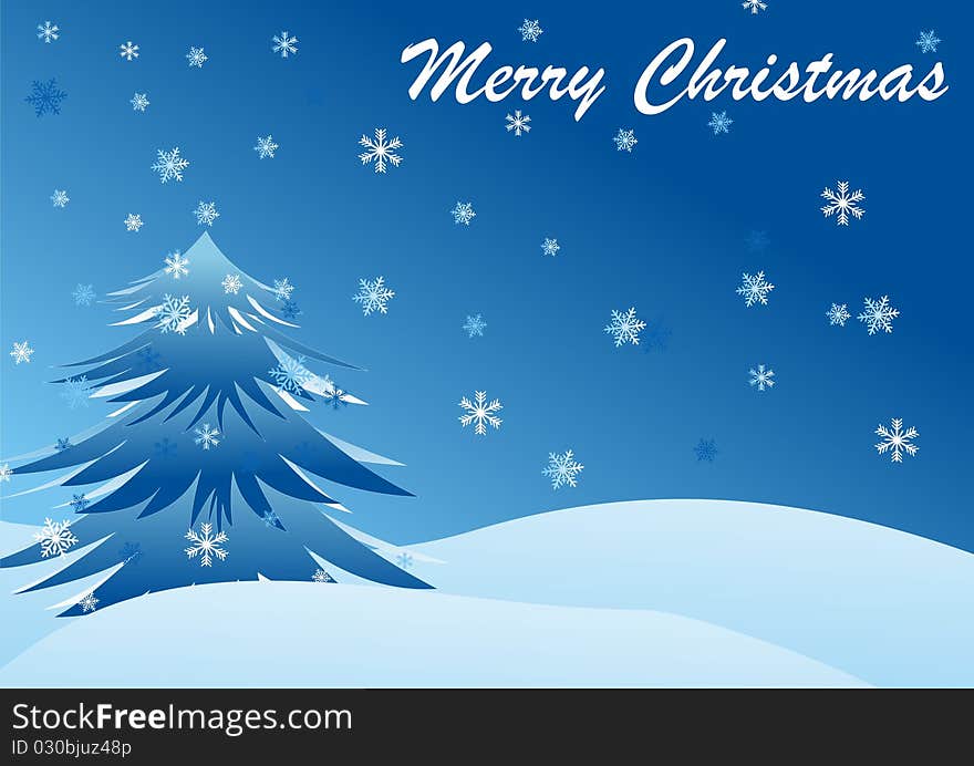 Vector Colorful Christmas or New Year tree