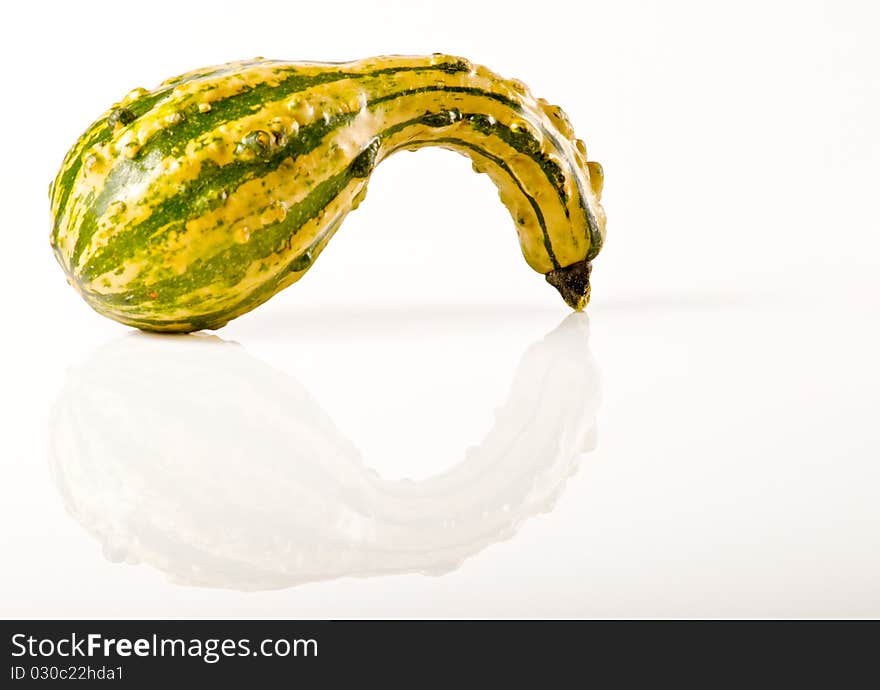 Green And Yellow Gourd