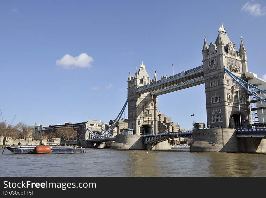 Tower Bridge and the City of London