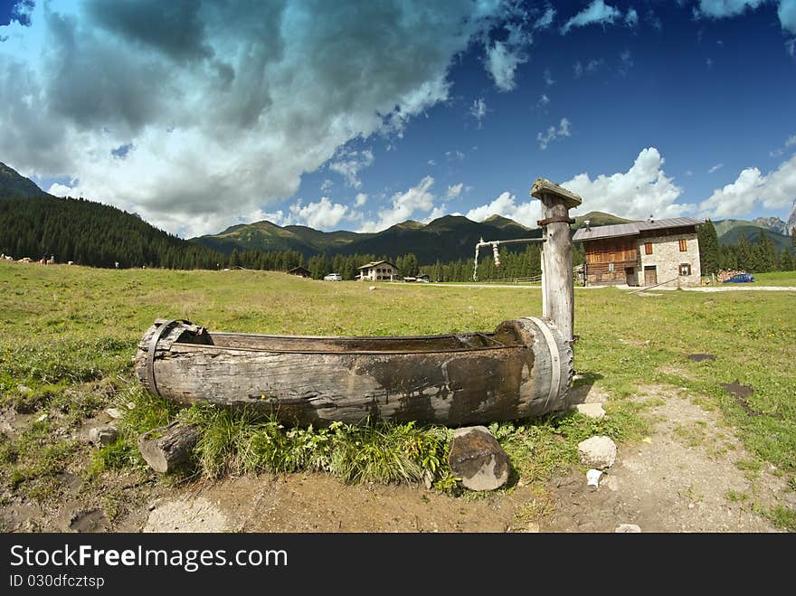 Italian Alps Landscape