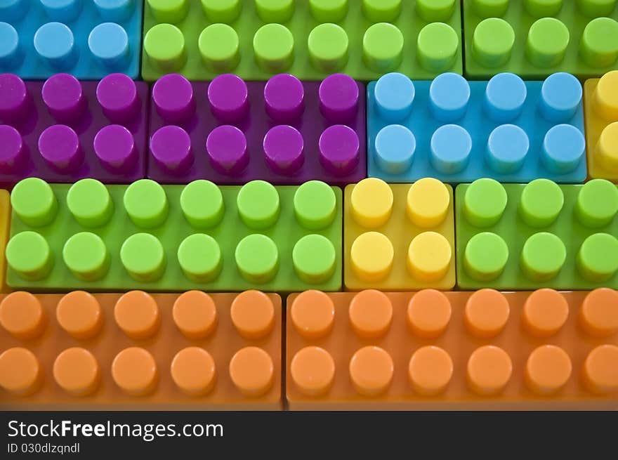 Colorful Lego toy for children