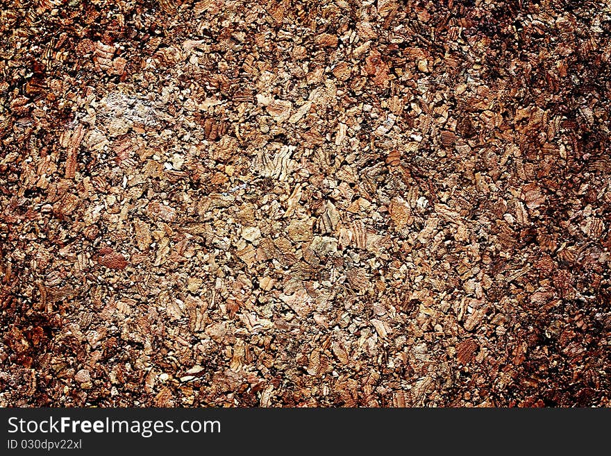 Old cork texture, abstract background