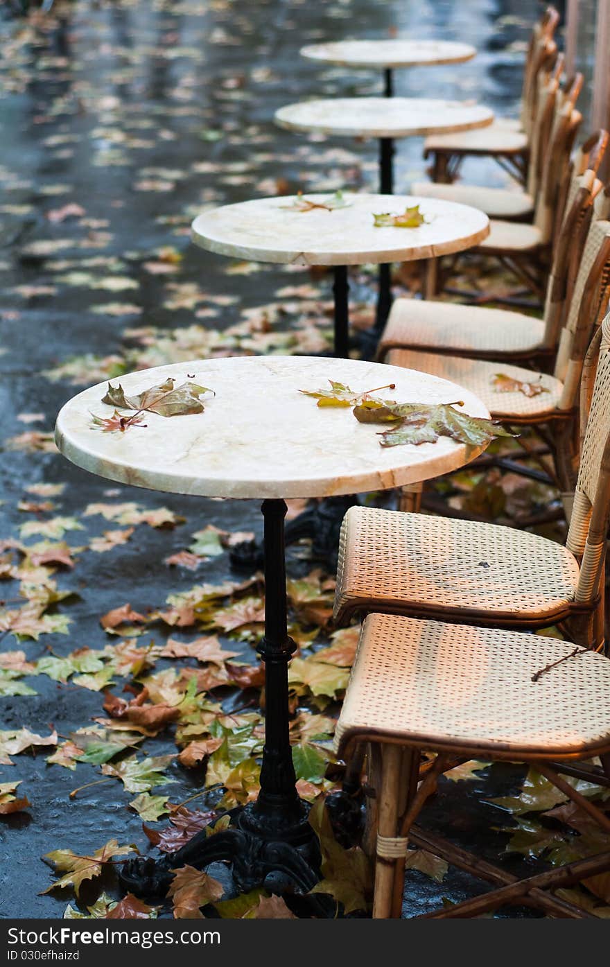 Autumnal bistrot