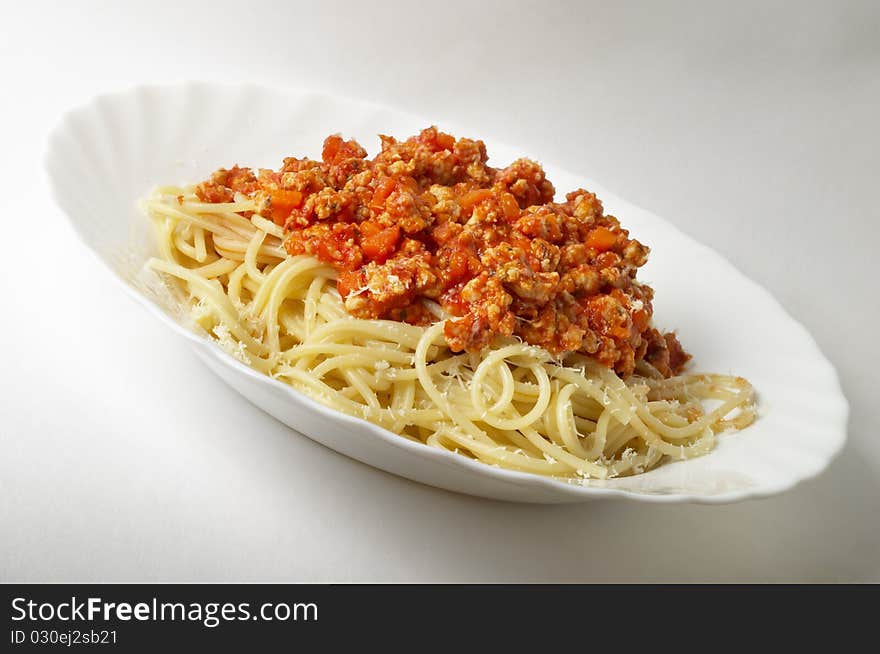 Spaghetti a la Bolognese