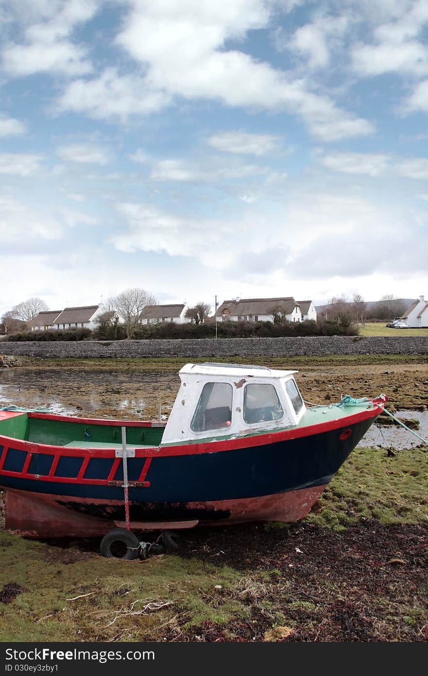 Old fishing boat