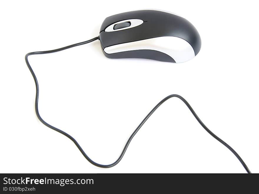 Computer mouse isolated on a white background