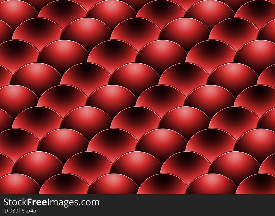 Illustration of red simple background