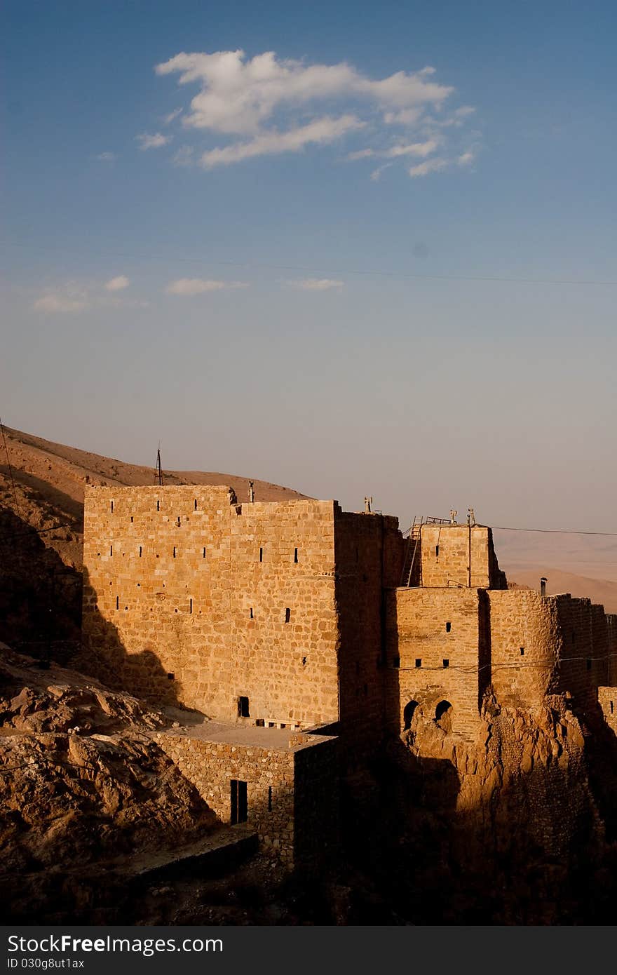 Mar Musa monastery in Syria