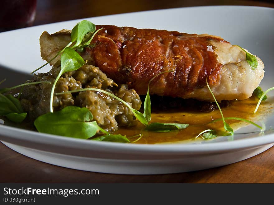 Bacon Wrapped Fish