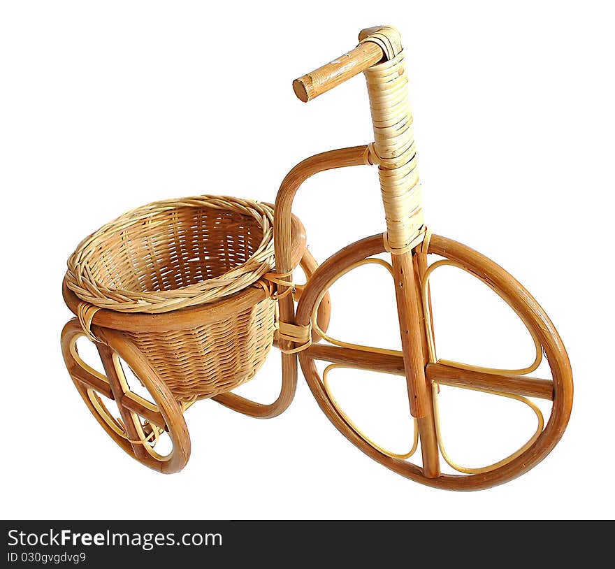 Wooden bicycle