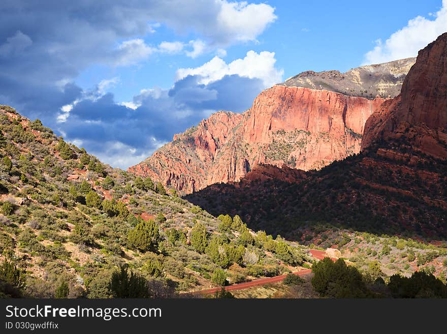 Kolob Canyons View