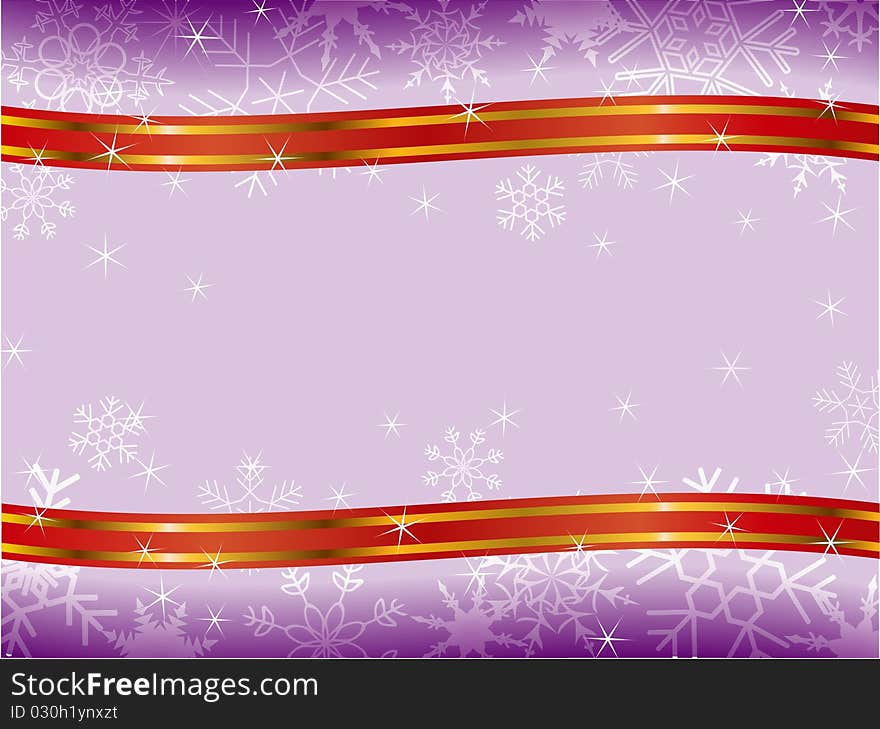 Winter christmas snowflake frame pattern. Winter christmas snowflake frame pattern