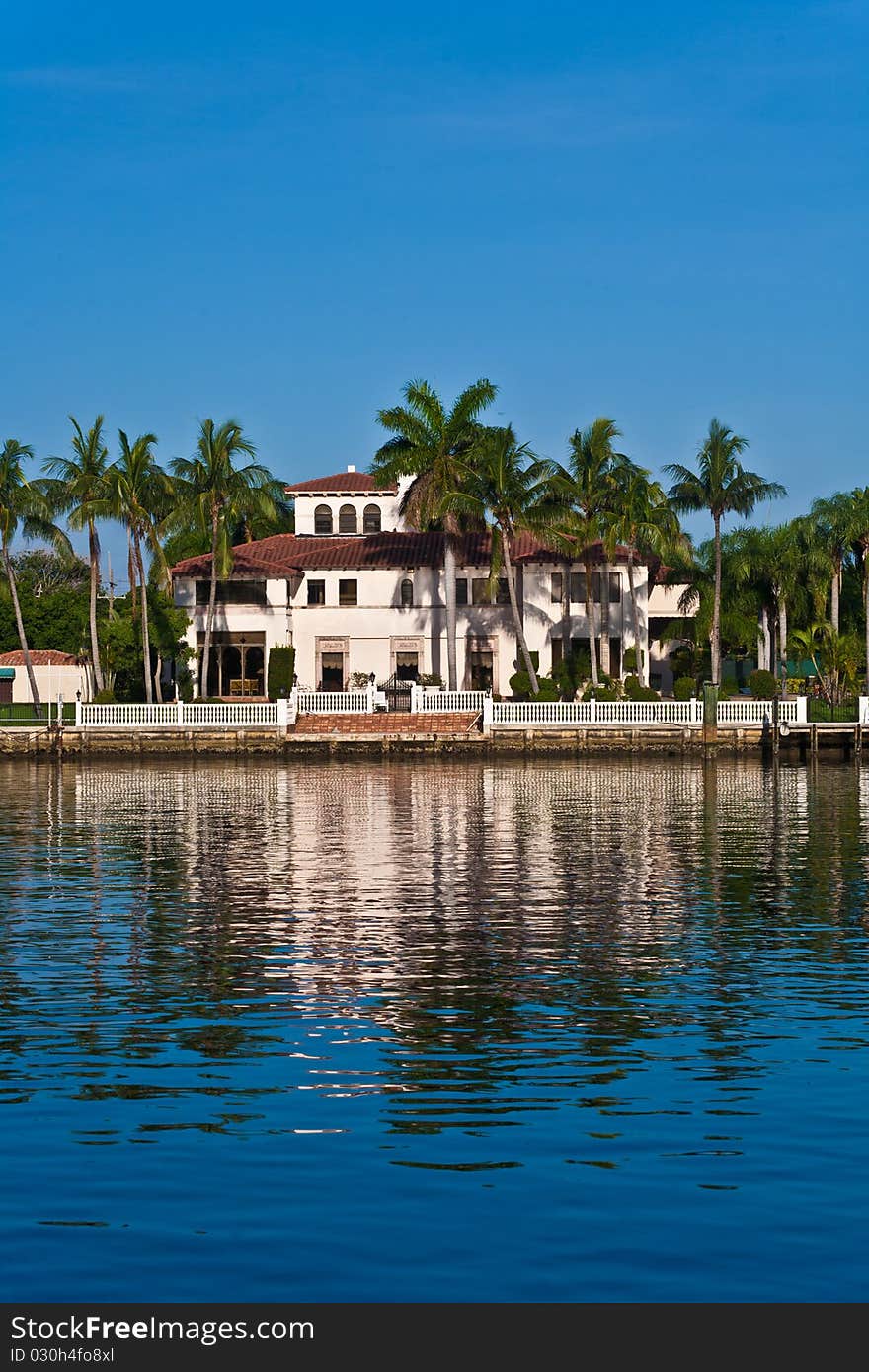 Beautiful Houses Downtown At The Waterfront