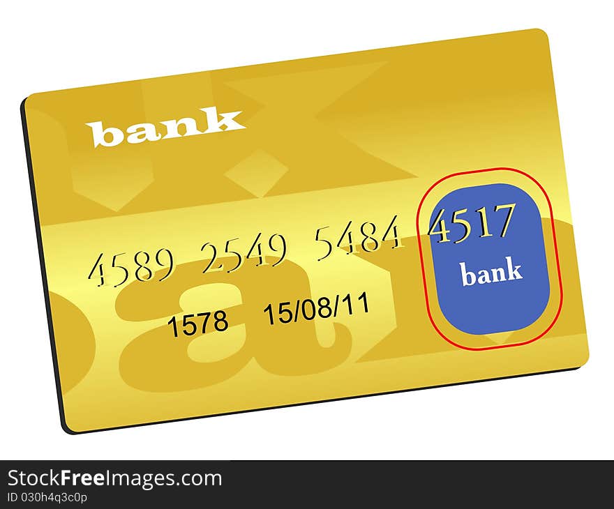 Golden Credit Card