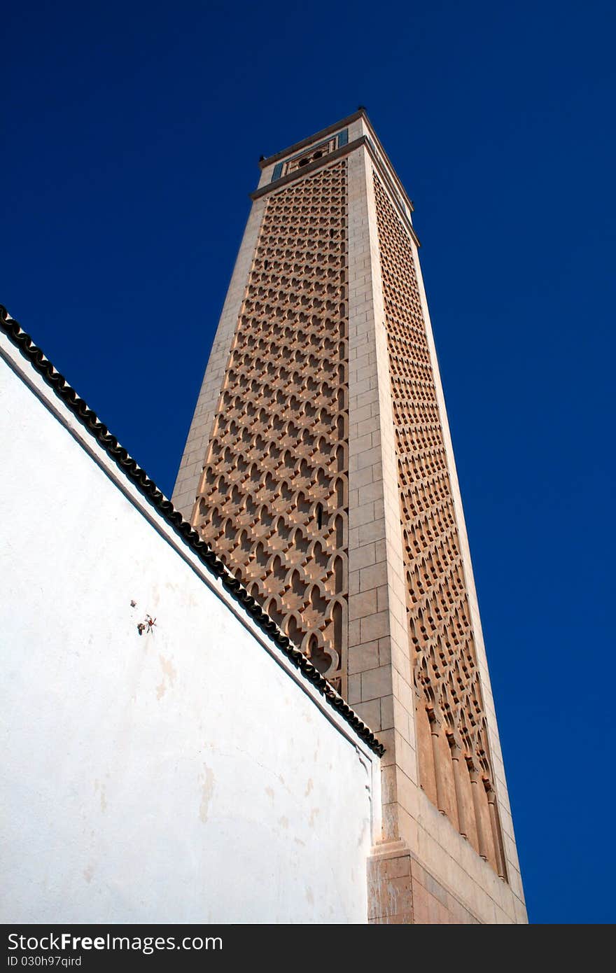 Africa. Tunisia. The town of Nabeul. Mosque.