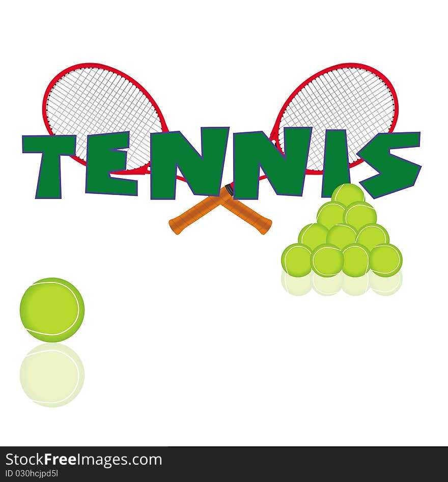 This image represents a tennis conceptual background. This image represents a tennis conceptual background