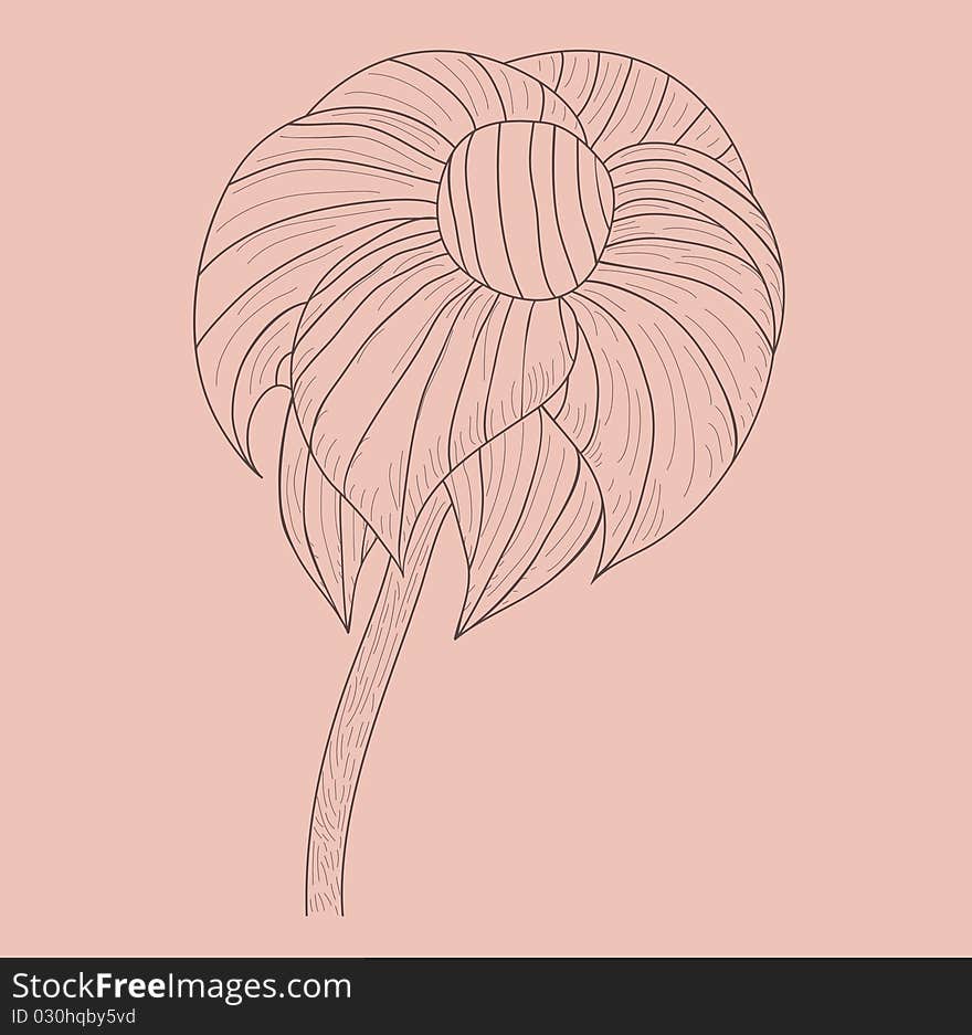 Cartoon Flower