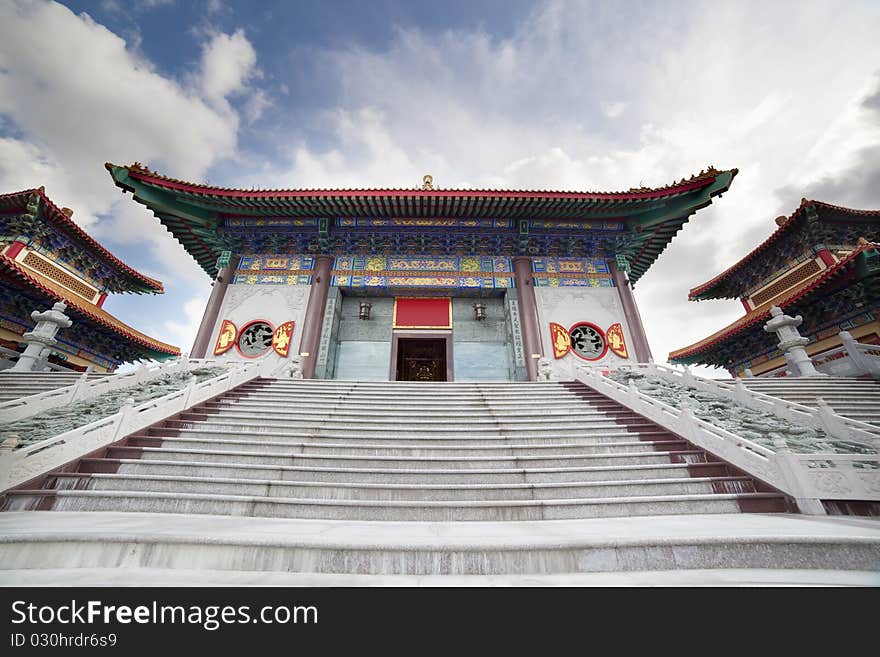 Dragon temple,Chinese temple in Thailand