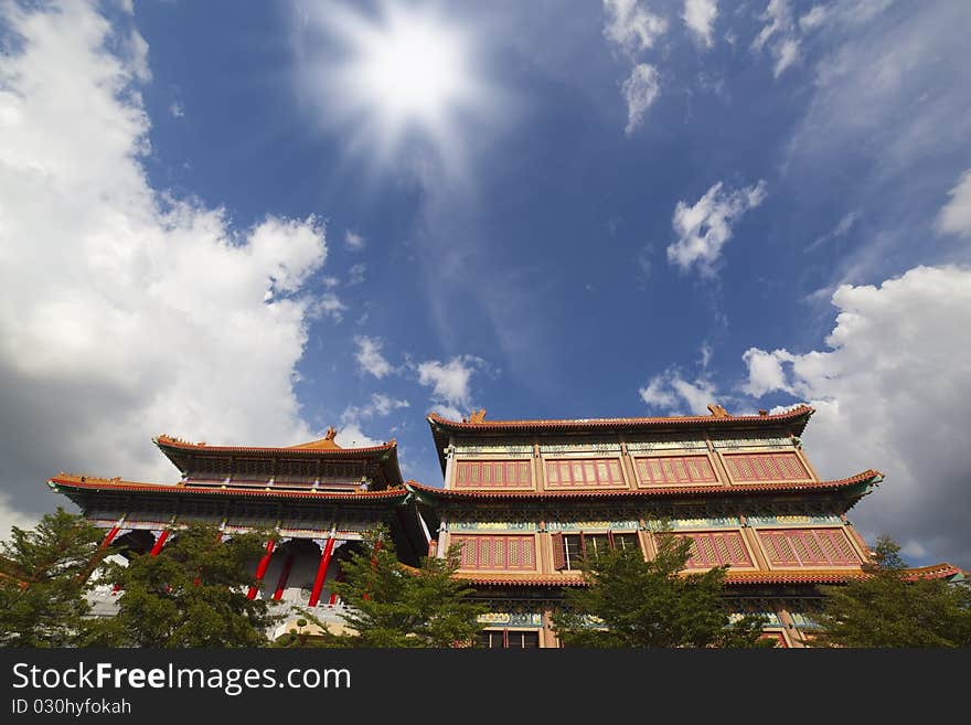 Dragon temple,Chinese temple in Thailand