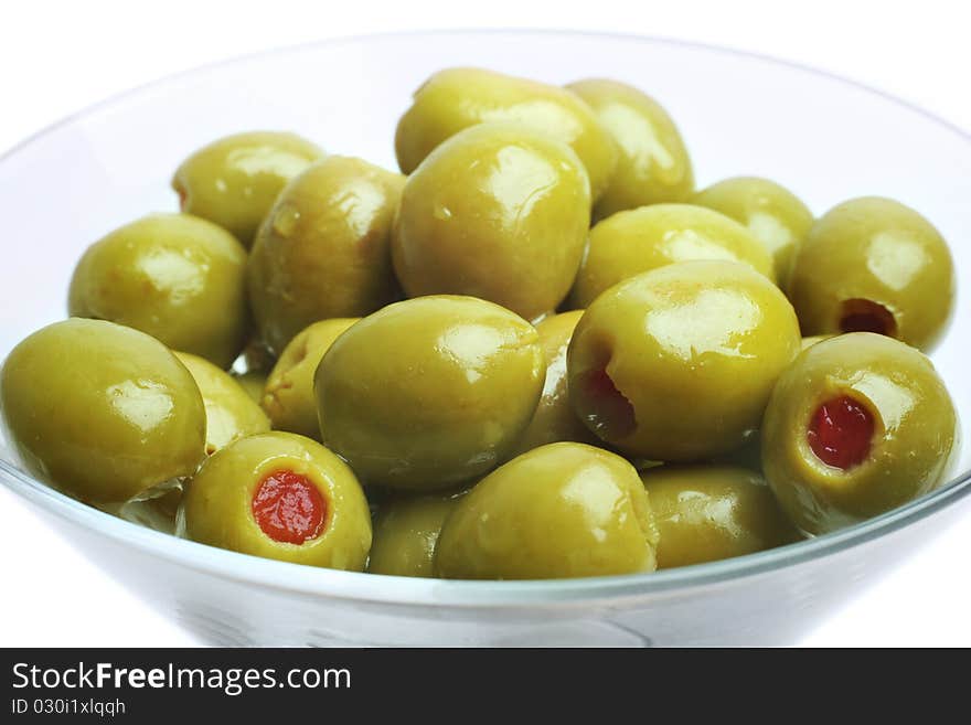 Green olives