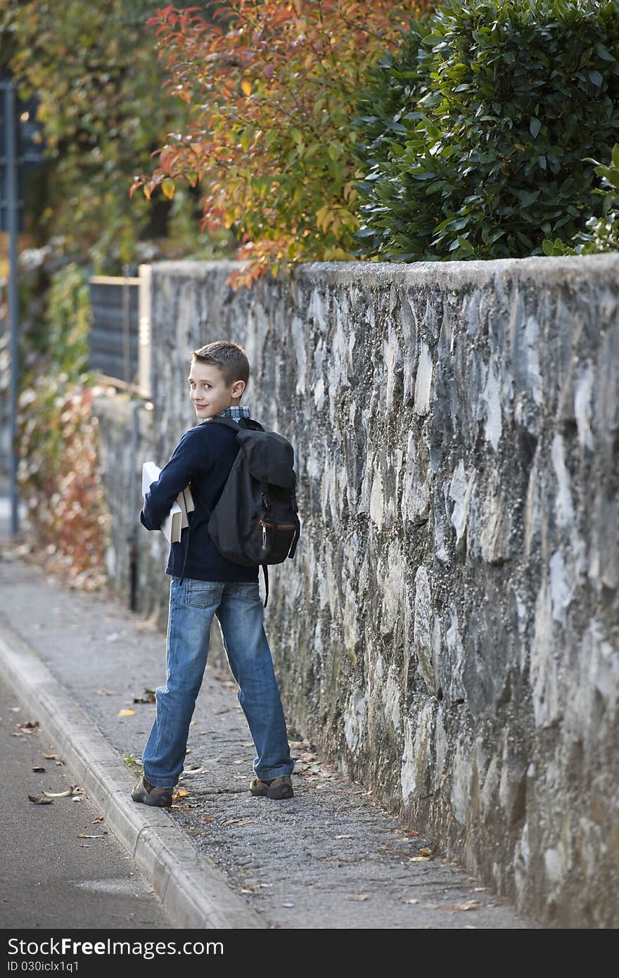 Schoolboy Outdoors