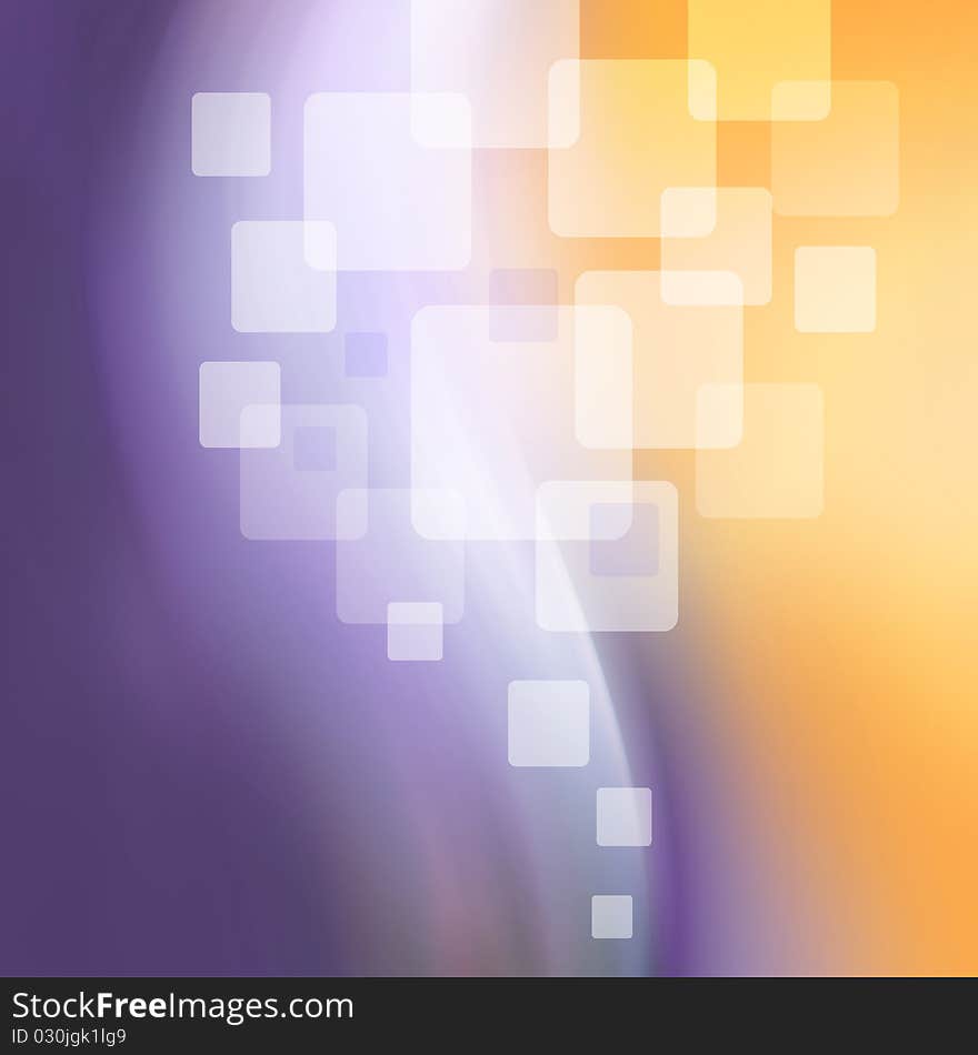 Purple and yellow abstract background modern