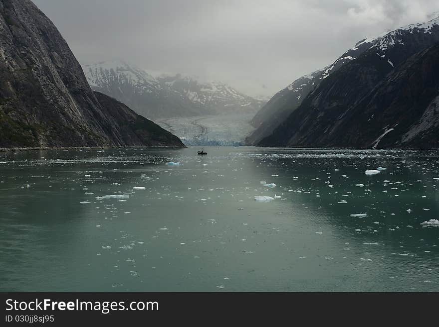 Dawes Glacier, Endicott Arm, ka