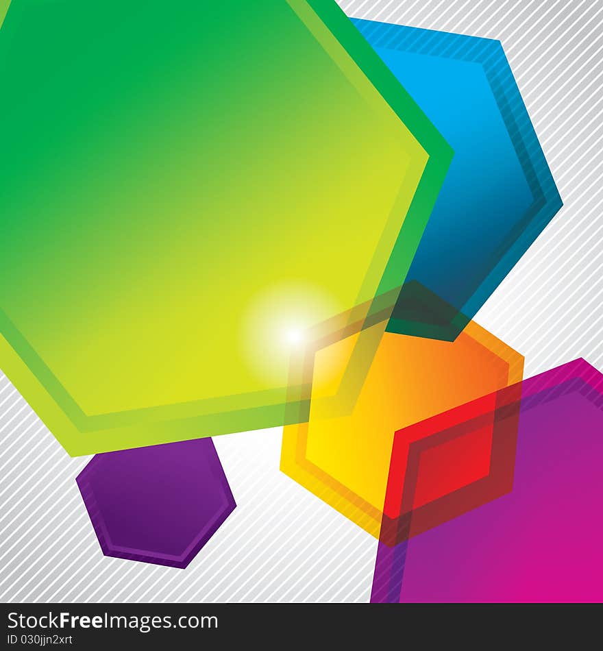 Vector colorful background. many abstract objects. Vector colorful background. many abstract objects.