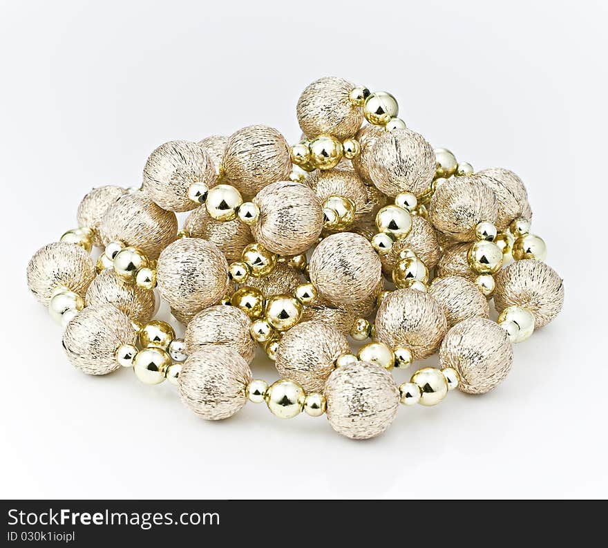 Decorative ball chains.