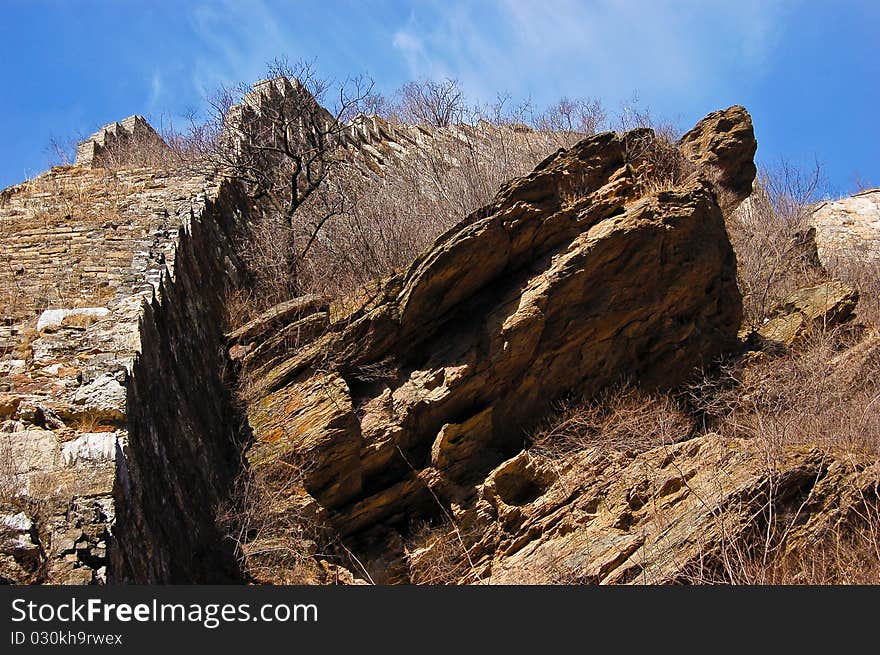 Stone Tortoise Guarded Wall