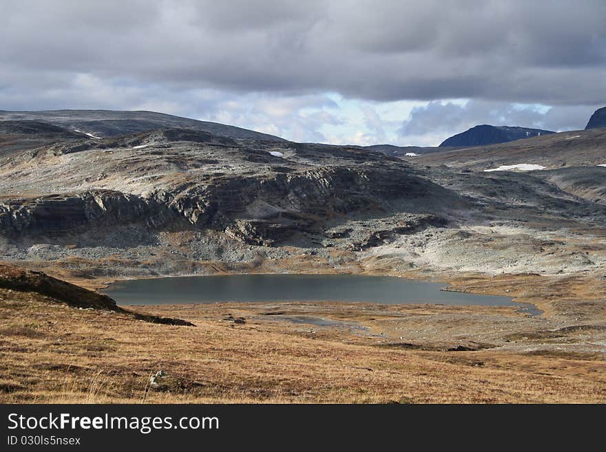 Divide National Park, hiking above the Arctic Circle, Norway. Divide National Park, hiking above the Arctic Circle, Norway