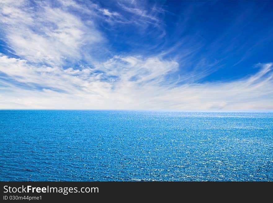 Coast of beach at day. Coast of beach at day