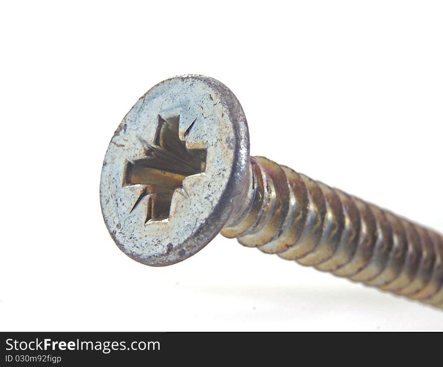 Countersunk Chrome Wood Screw