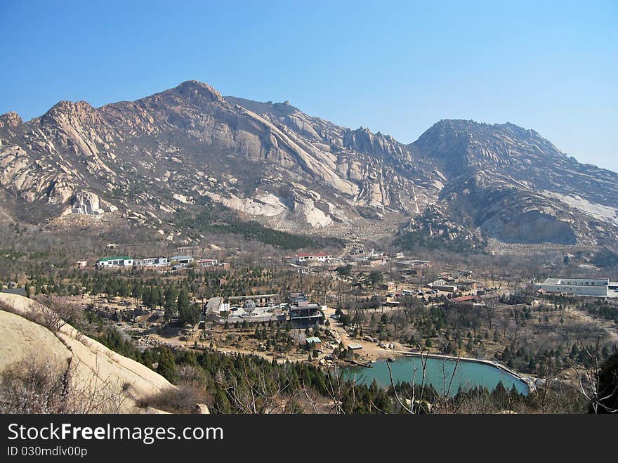 Feng huang ling mountains in beijing