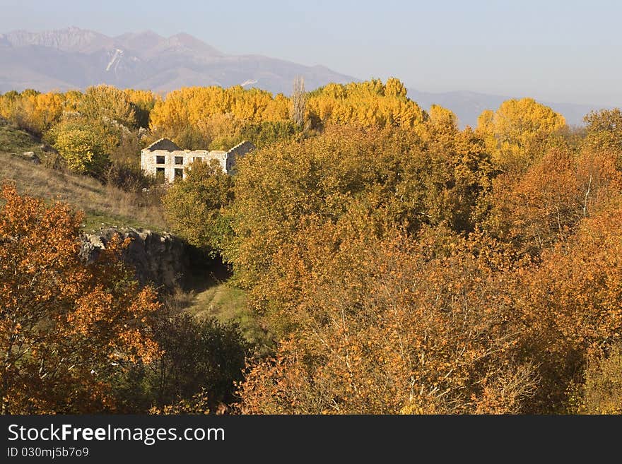 Countryside of north Greece