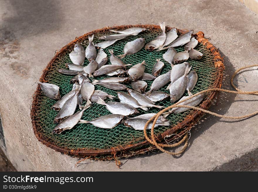 Dried fishes