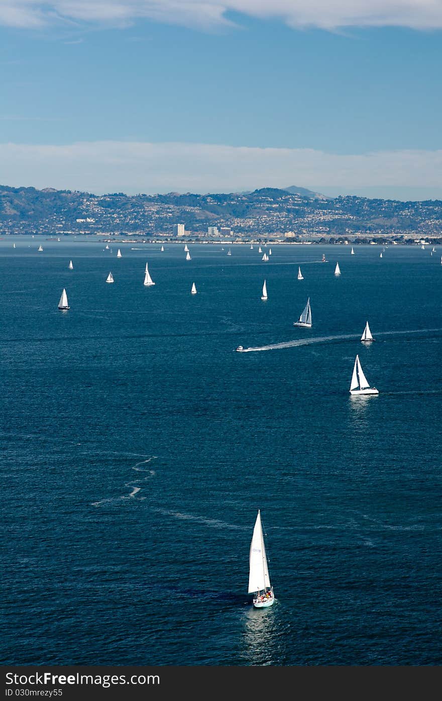 Yachts In Bay