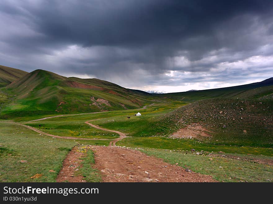 Beautiful mountain landscape