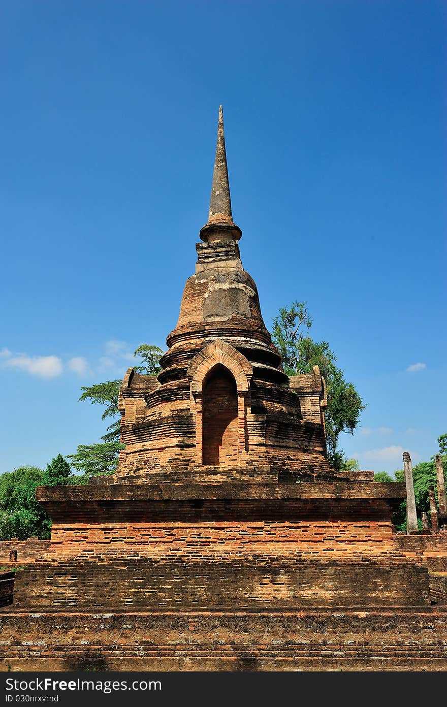 Old Pagoda In Sukhothai